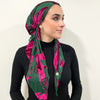 Gwenth Velvet Pretied Scarf by Valeri