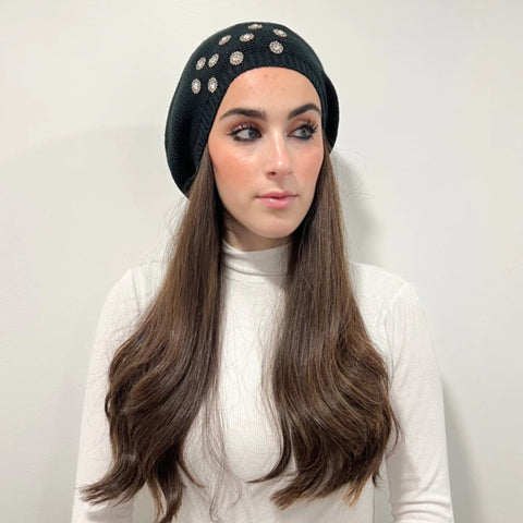 Athena Crystal Beret by Valeri