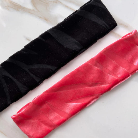 Claire Velvet Skinny Headband by Valeri