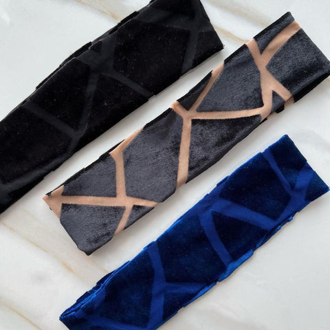 Jen Velvet Headband by Valeri