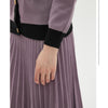Pleated Skirt Dusty Lavendar by Mia Mod