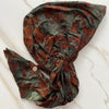 Sophia Suede Burnout Pretied Scarf by Valeri