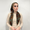 Sophia Suede Burnout Pretied Scarf by Valeri
