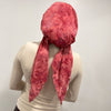 Sophia Suede Burnout Pretied Scarf by Valeri