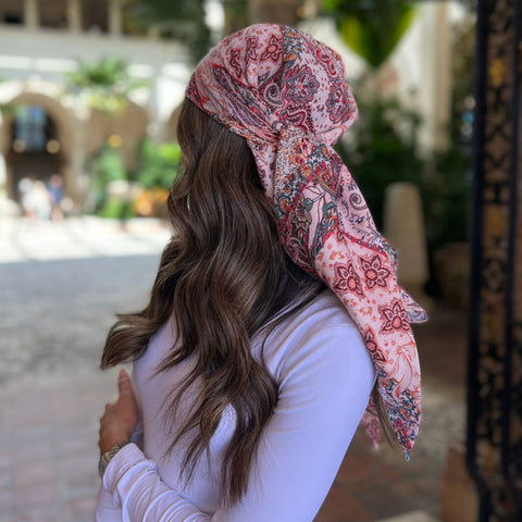 Madrid Paisley Square SB Headscarf