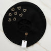 Chain Heart Beret by Valeri