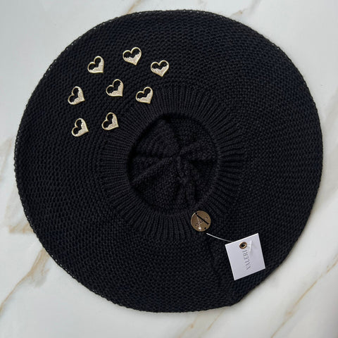Rena Heart Beret by Valeri