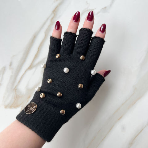 Pearla Fingerless Gloves By Valeri