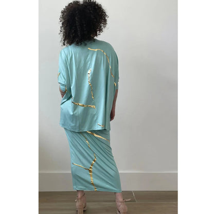 Reo Aqua 2 Piece Set by Mikah