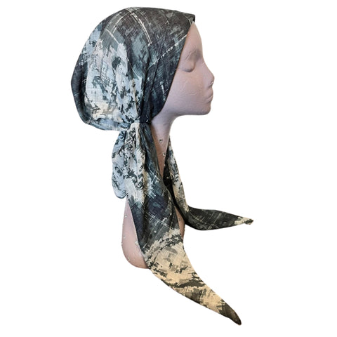 Digital Butterfly Headscarf by Itsyounique