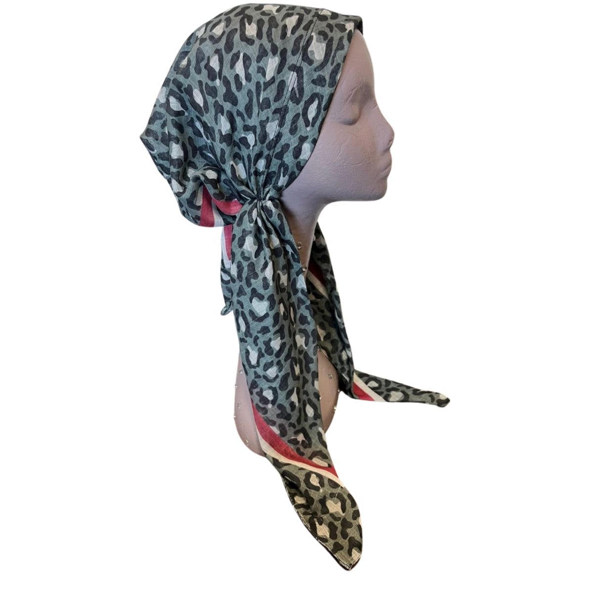 Paw Print Headscarf by Itsyounique
