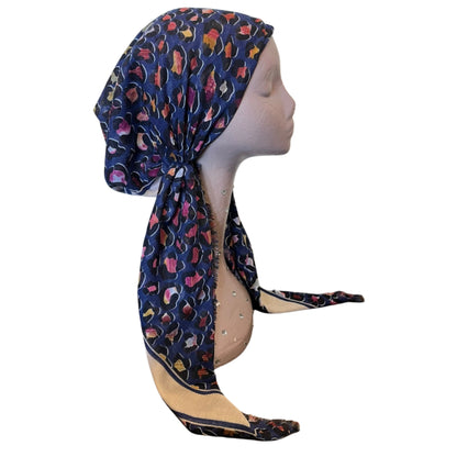 Paw Print Headscarf by Itsyounique