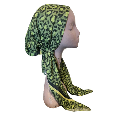 Paw Print Headscarf by Itsyounique