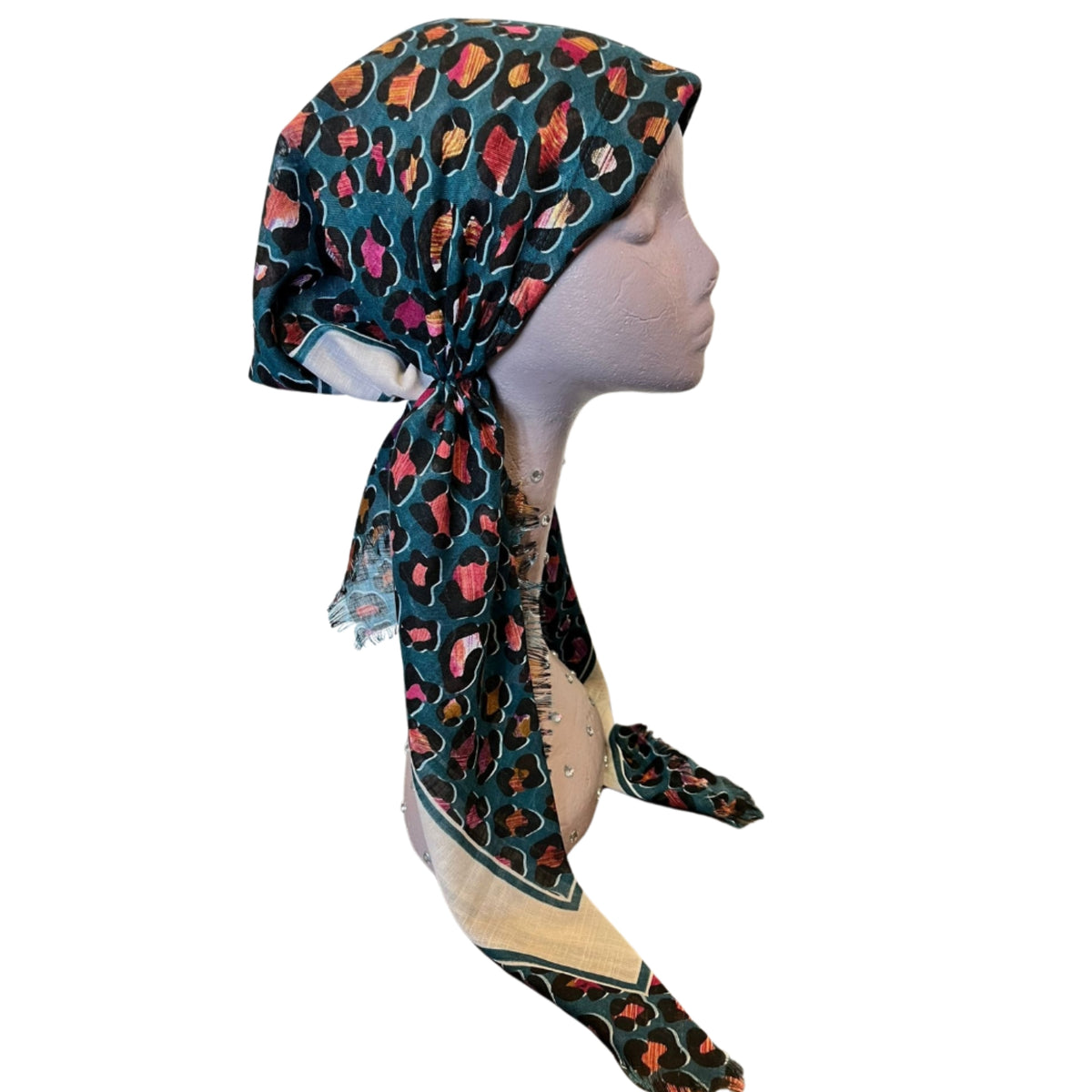 Paw Print Headscarf by Itsyounique
