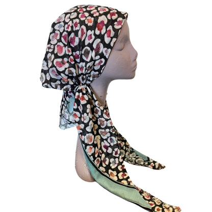 Paw Print Headscarf by Itsyounique
