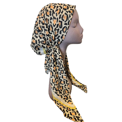Paw Print Headscarf by Itsyounique