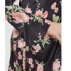 Subtle Tie Ruched Floral Dress by MM