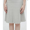 Pleated Skirt Heather Grey by Mia Mod