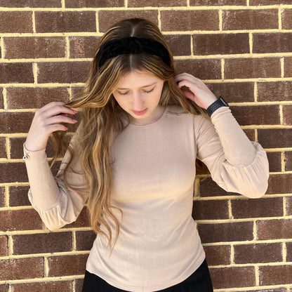 Vanilla Puff Sleeve Top Ivee
