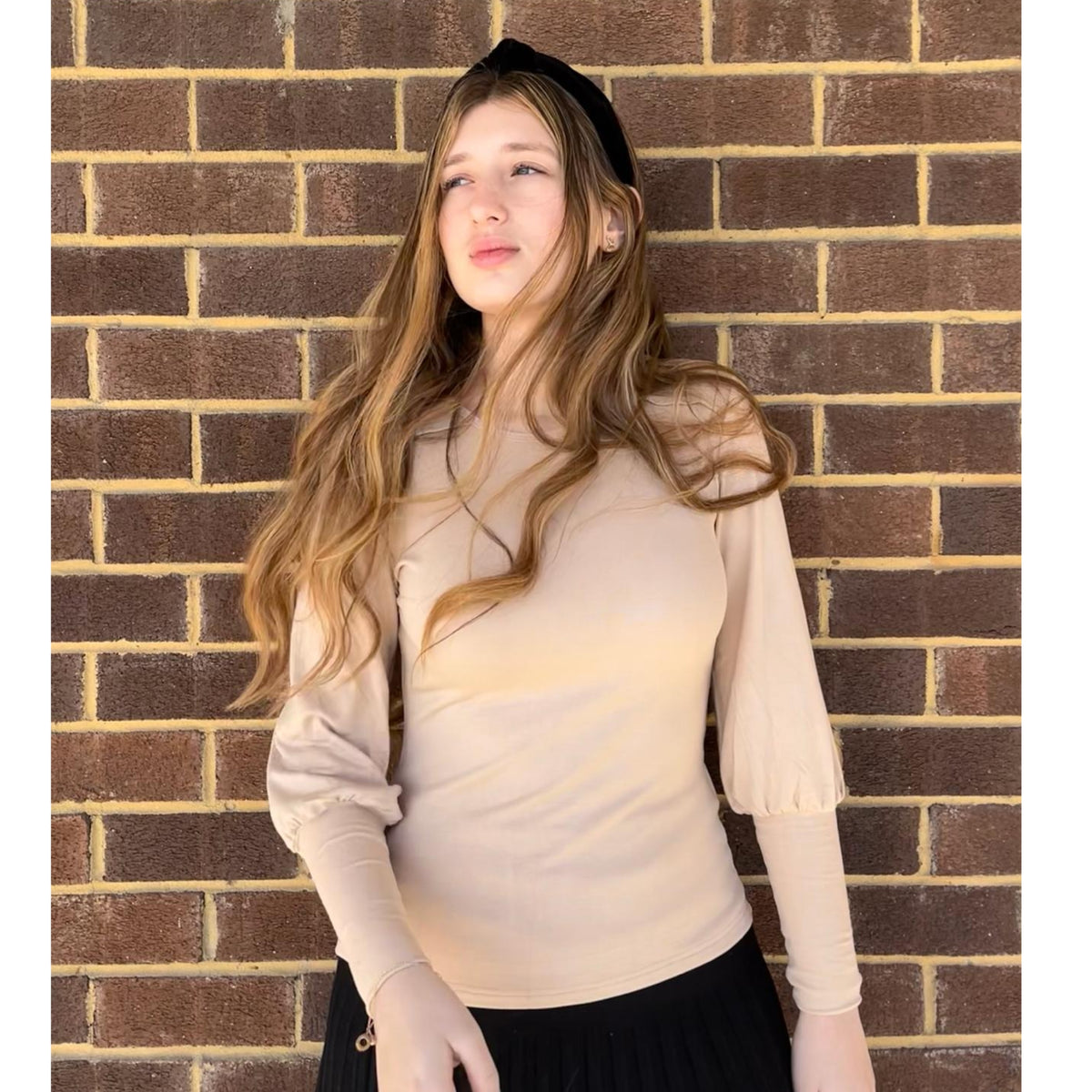 Vanilla Puff Sleeve Top Ivee