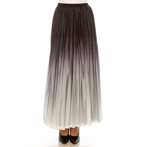 Ombre Storm Pleated Skirt by Yal