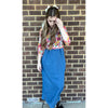 Sleeveless Denim Maxi Dress