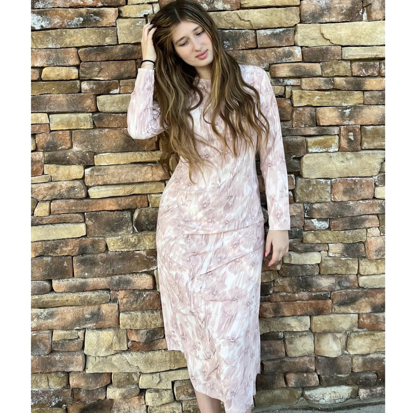Raizy Ruched Dress