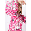 Pink Pleate Dress