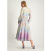 Shirred Metallic Multicolor Dress by Touch