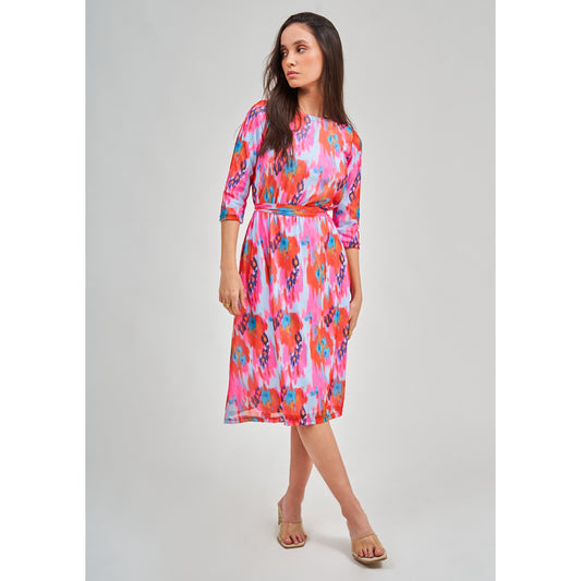 Swing Mesh Dress Sunset by DF