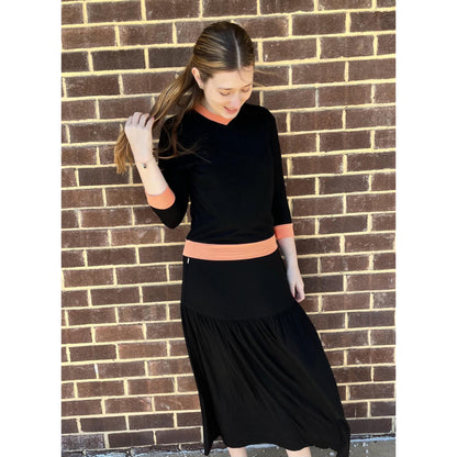 Black/Sorbet Ribbed Set Sold Separately