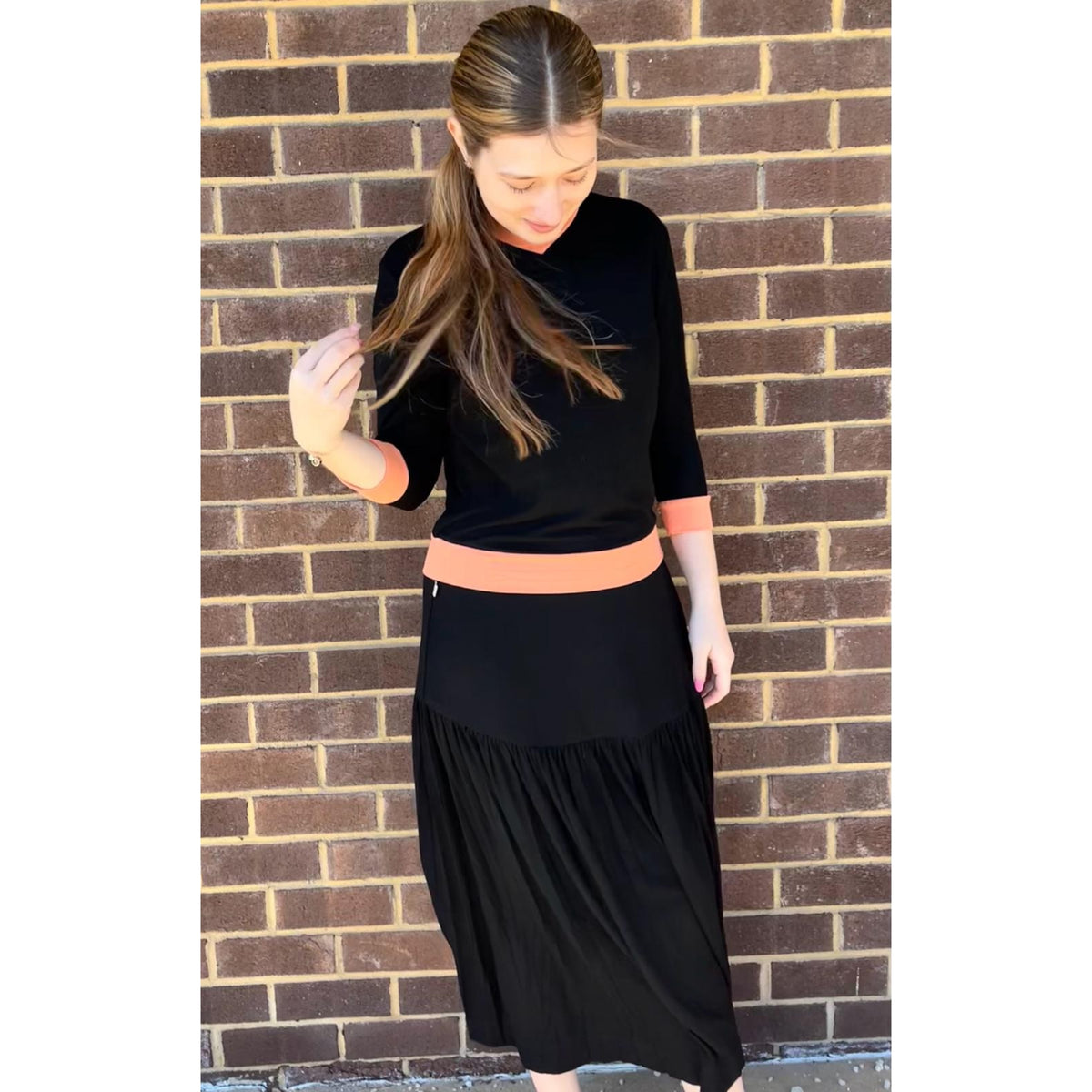 Black/Sorbet Ribbed Set Sold Separately