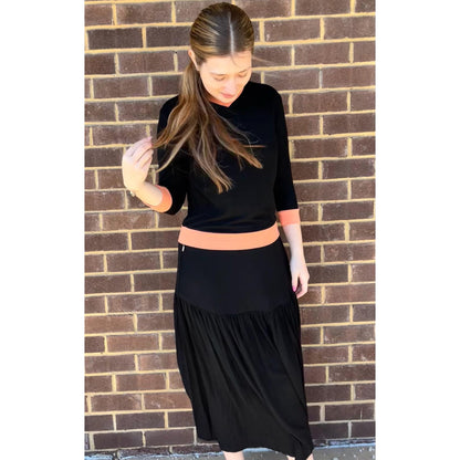 Black/Sorbet Ribbed Set Sold Separately