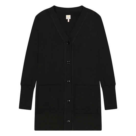 Reverse Long Cardigan by Ava Lea