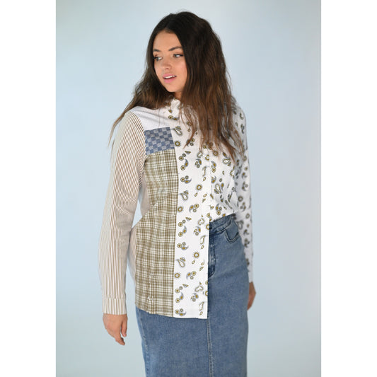 Patchwork Shirt Multi