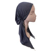 Denim Pre-tied Headscarf by Revaz/Dacee