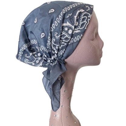 Cotton Bandana Pre-tied Headscarf  Revaz - The Mimi Boutique