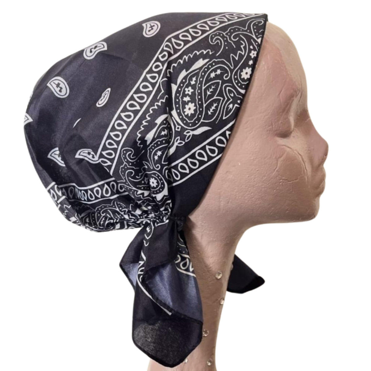 Cotton Bandana Pre-tied Headscarf  Revaz - The Mimi Boutique
