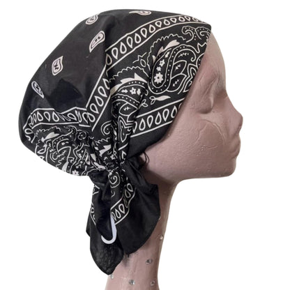 Cotton Bandana Pre-tied Headscarf  Revaz - The Mimi Boutique