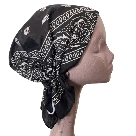 Cotton Bandana Pre-tied Headscarf  Revaz - The Mimi Boutique