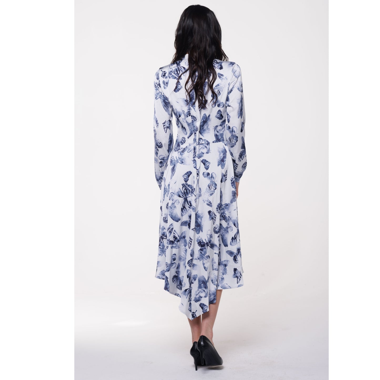Butterfly Blue Dress