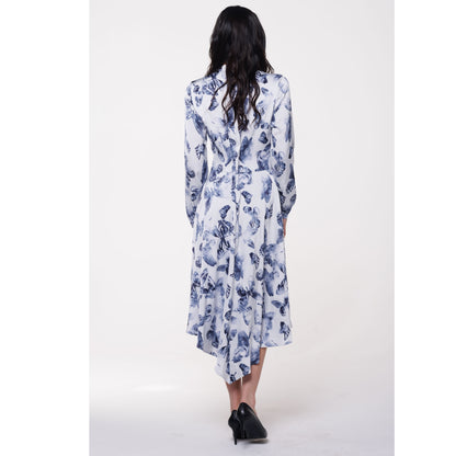 Butterfly Blue Dress