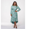 Drawstring Necktie Dress by Ivee