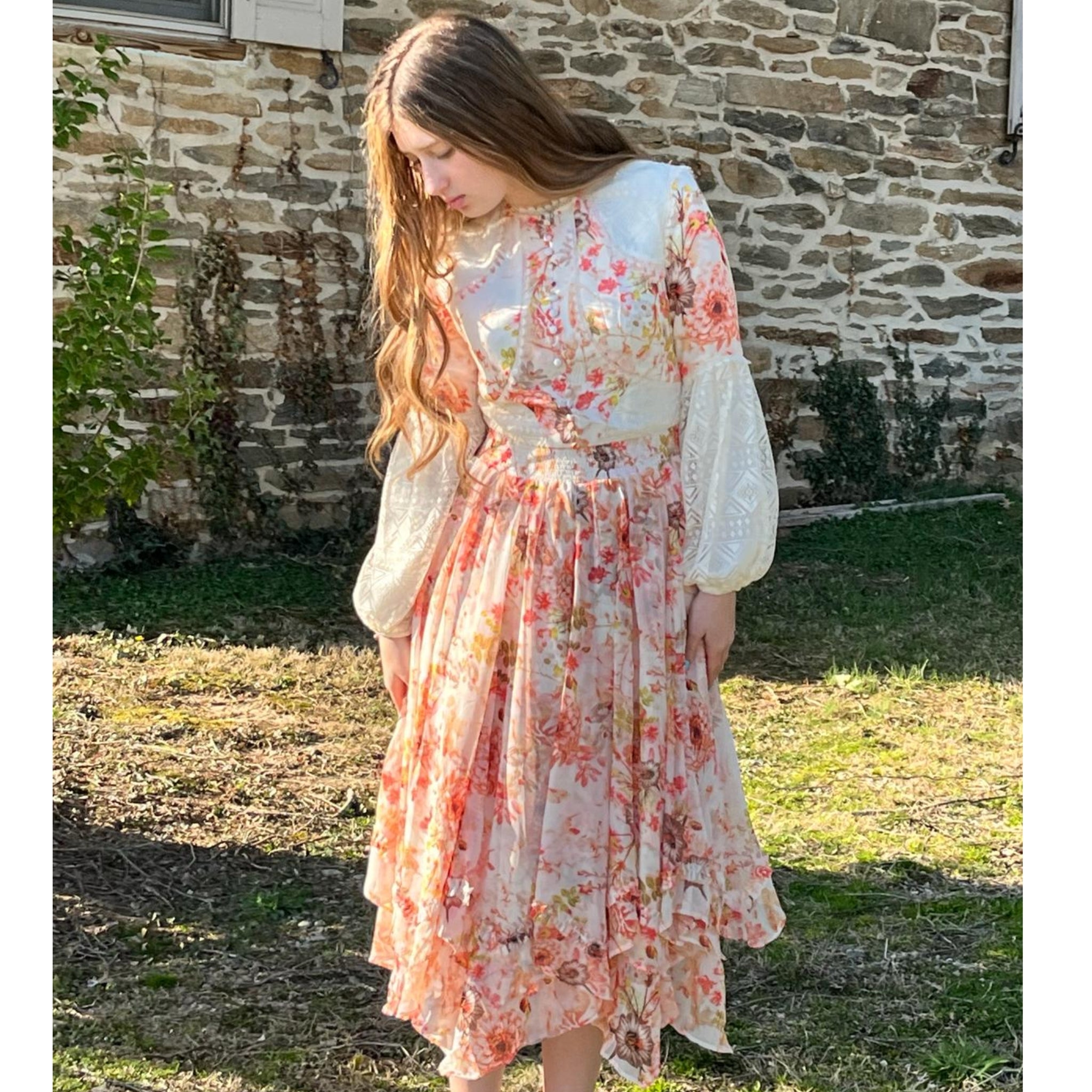 Elizabeth Asymmetrical Chiffon Dress The Mimi Boutique Elizabeth Asymmetrical Chiffon Dress The Mimi Boutique