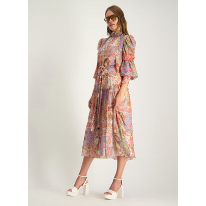 Patchwork Paisley Dress by Touch