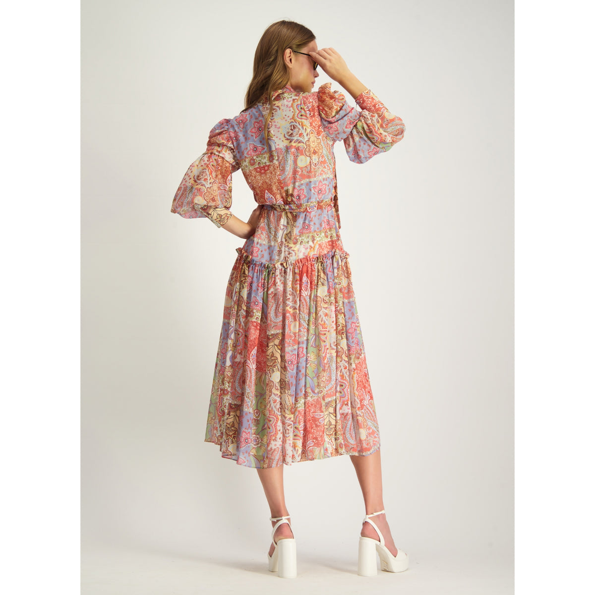 Patchwork Paisley Dress by Touch
