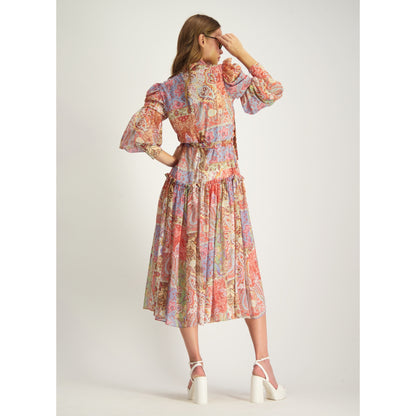 Patchwork Paisley Dress by Touch