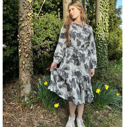 Penelope Grey Abstract Dress by Ivee