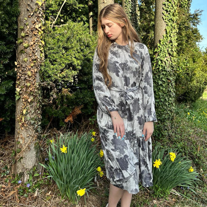 Penelope Grey Abstract Dress by Ivee