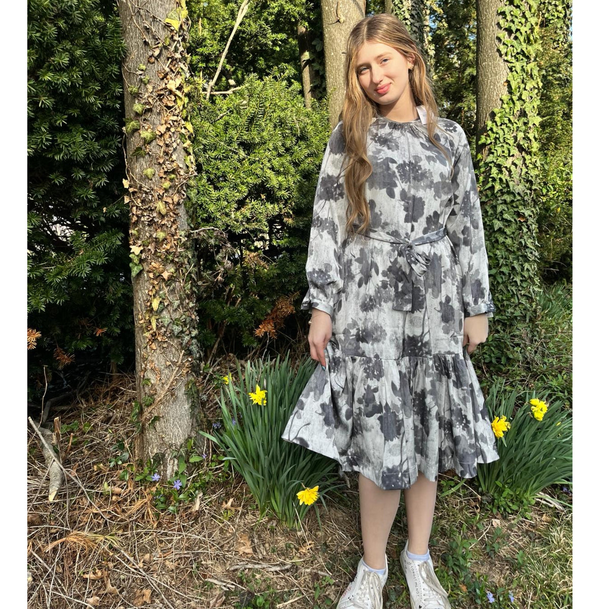 Penelope Grey Abstract Dress by Ivee